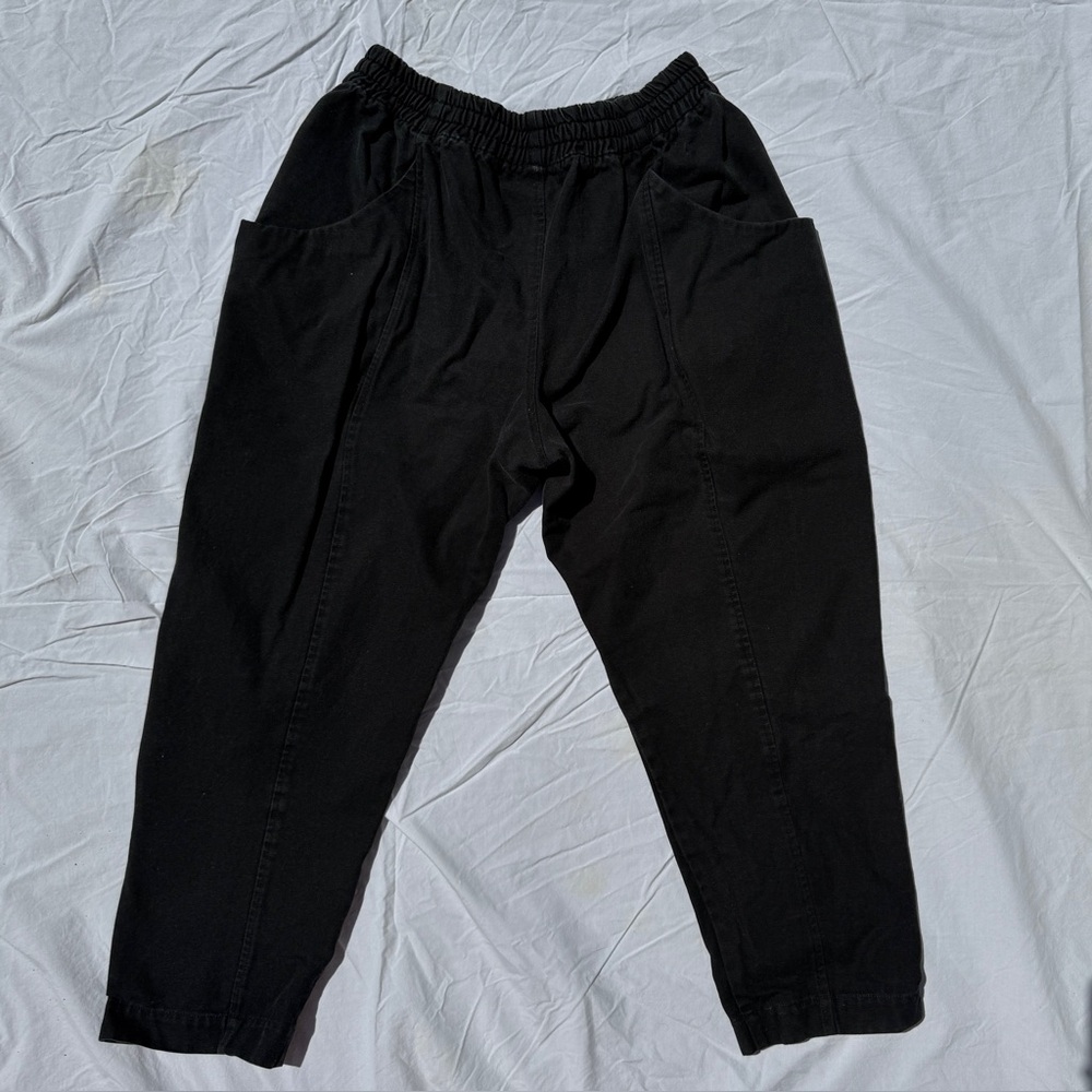 Elizabeth Suzann Clyde Work Pant in Cotton Canvas - Size 12S - Picture 3 of 11